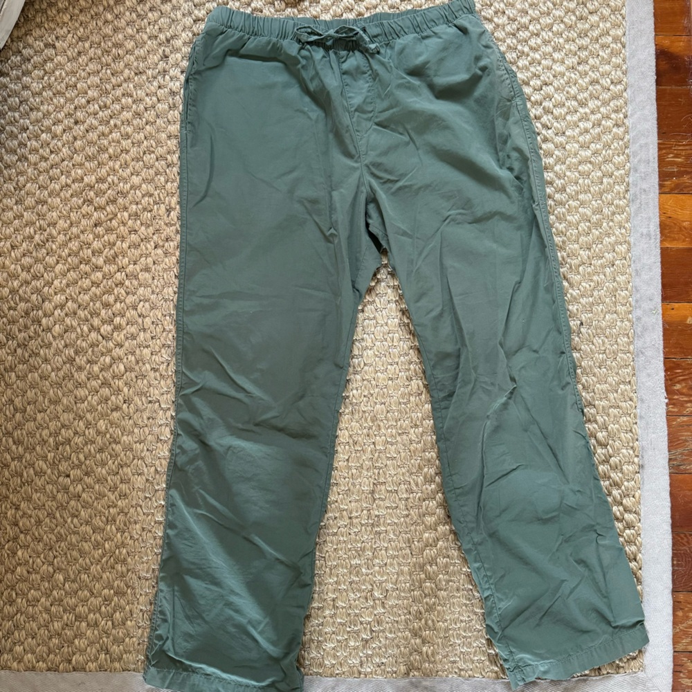 SKU Save Khaki United Olive House Lounge Pants 100% Cotton Size L Men